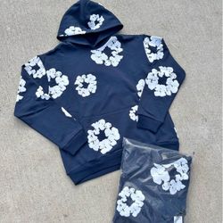 Navy Blue Denim Tears