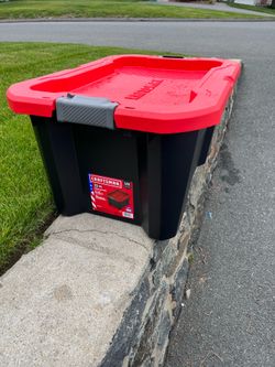 Craftsman 20-Gallon Heavy Duty Storage Tote with Lid