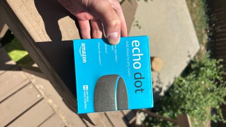Unopened Amazon Alexa echo dot