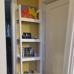 Pottery Barn Leaning Shelf