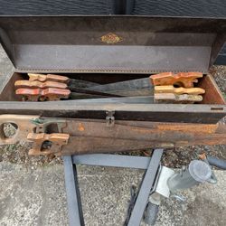 Vintage Hand Saws and Misc. Old Tools