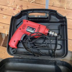 Black and Decker Corded Drill 