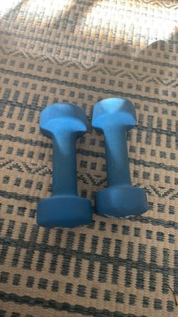 Pair of 5lb dumbbells