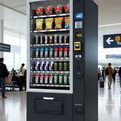 Es una máquina de snacks 