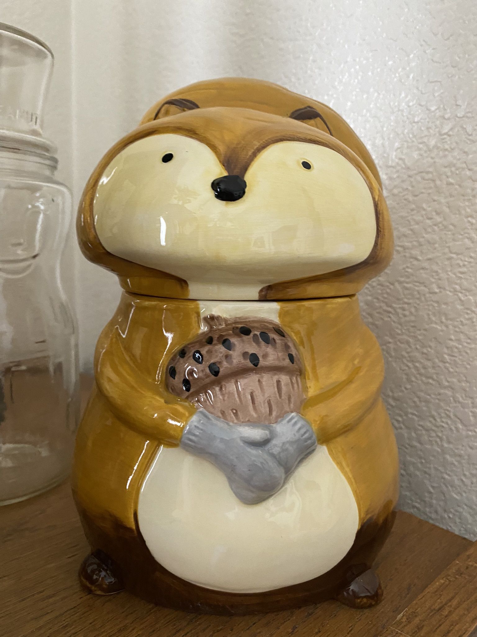 Squirrel Cookie Jar