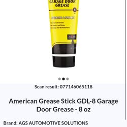 AGS Garage Doors Grease