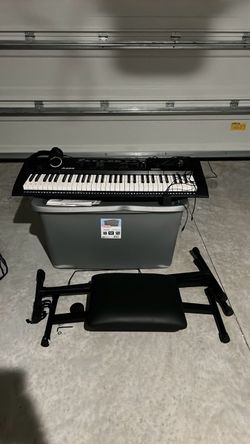 Alesis Talent 61-Key Portable Keyboard with Built-In Speakers