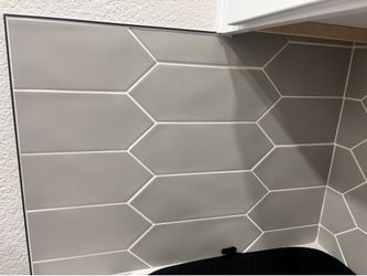 2 full boxes of EQUIPE “Kitte Light Grey” ceramic wall tile..