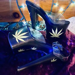 Hustler 420 Pole Dancing Heels 