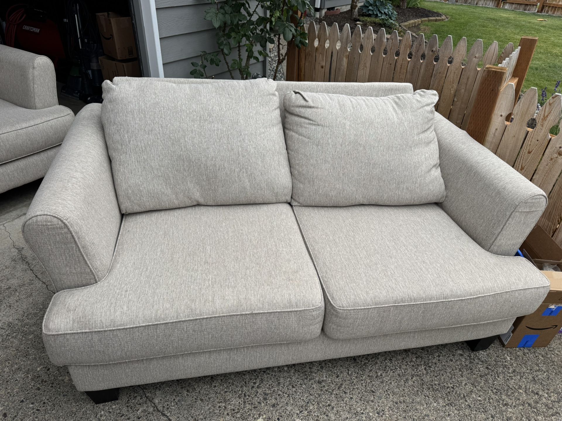 Couch And Love Seat Set