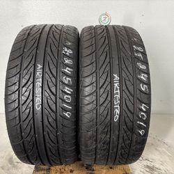 2 Tires 245 40 19 Blackhawk Street Hu01 Like New No Repairs