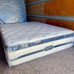 BRANDED Queen Pillow Top 13”New From Factory Delivery Available All Cities 