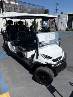 2027 Activ EV Pulse 6-Seater Limo 51.2-Volt Lithium Street Legal LSV NEV Golf Cart