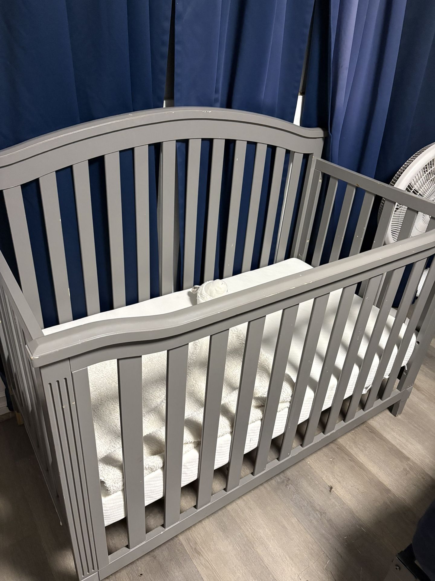 Baby Crib Solid Wood