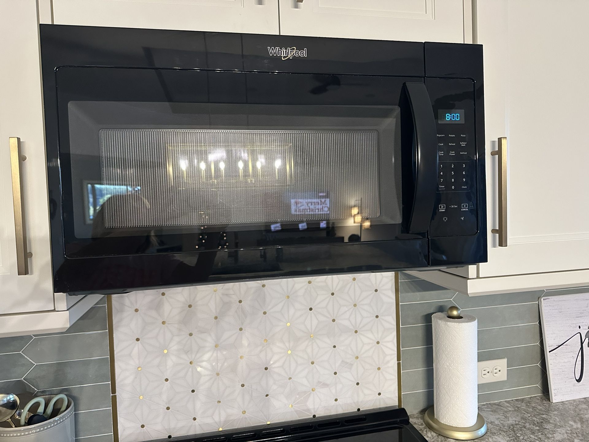 Whirlpool Microwave Black