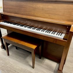 1990 Kawai Studio Upright Piano Free Delivery 