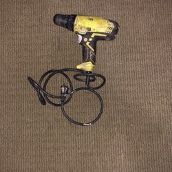 Ryobi 3/8 Inch Corded Power Drill 5.5 Amp Variable Speed Trigger D43K *Works Great*