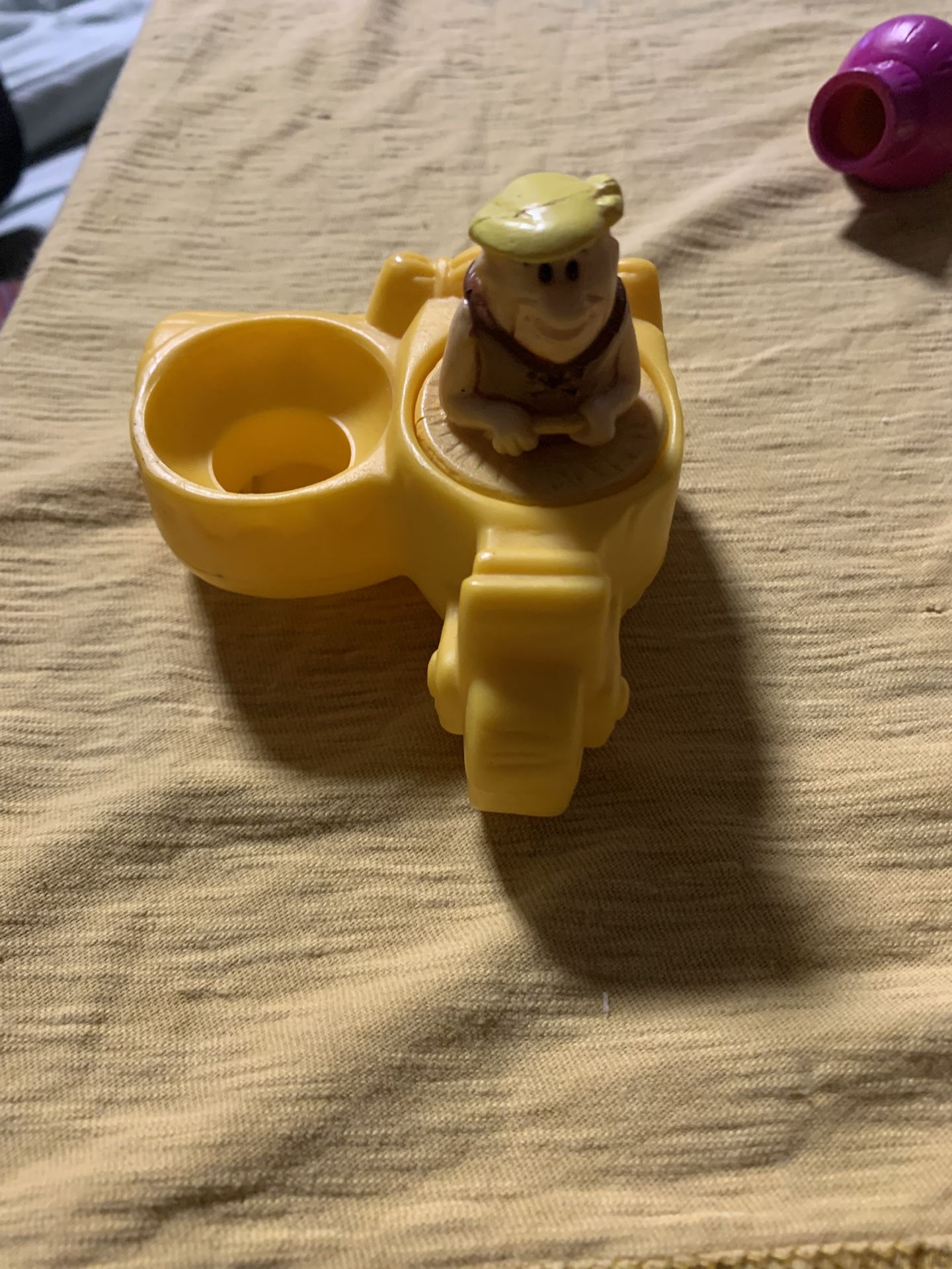 Vintage Dennys 1991 Stone Age Cruisers Barney Rubble