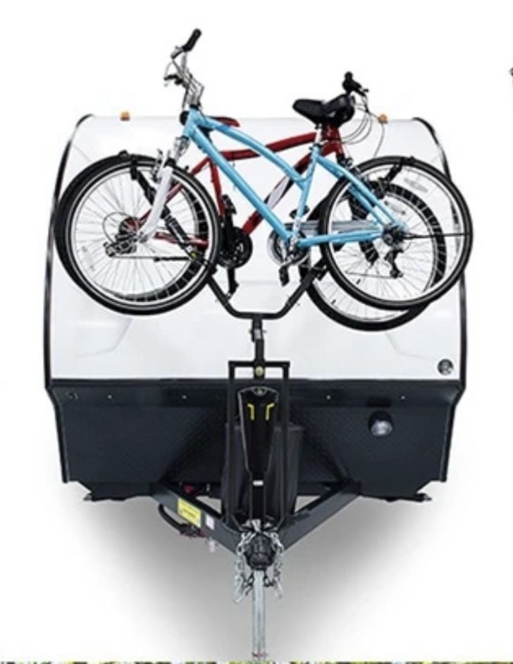 Jack-It Bicycle Rack For Travel Trailer