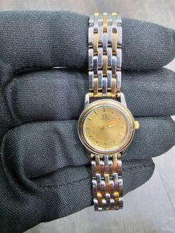 Omega De Ville  Stainless Steel & 18K Yellow Gold 22mm Watch