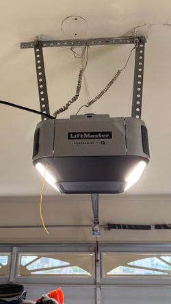 Garage Door Opener Spring Off Track Replace Adjustment And Parts