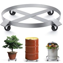 New, Drum Dolly 55 Gallon Trash Can Dolly Heavy Duty 1000 Pound Barrel Dolly-3 Available 