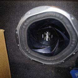 12-in Subwoofer Ported With 3/4 Channel Bridgeable Amp