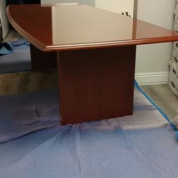 Stunning Cherry Conference Table – Seats 8 – Must Sell!