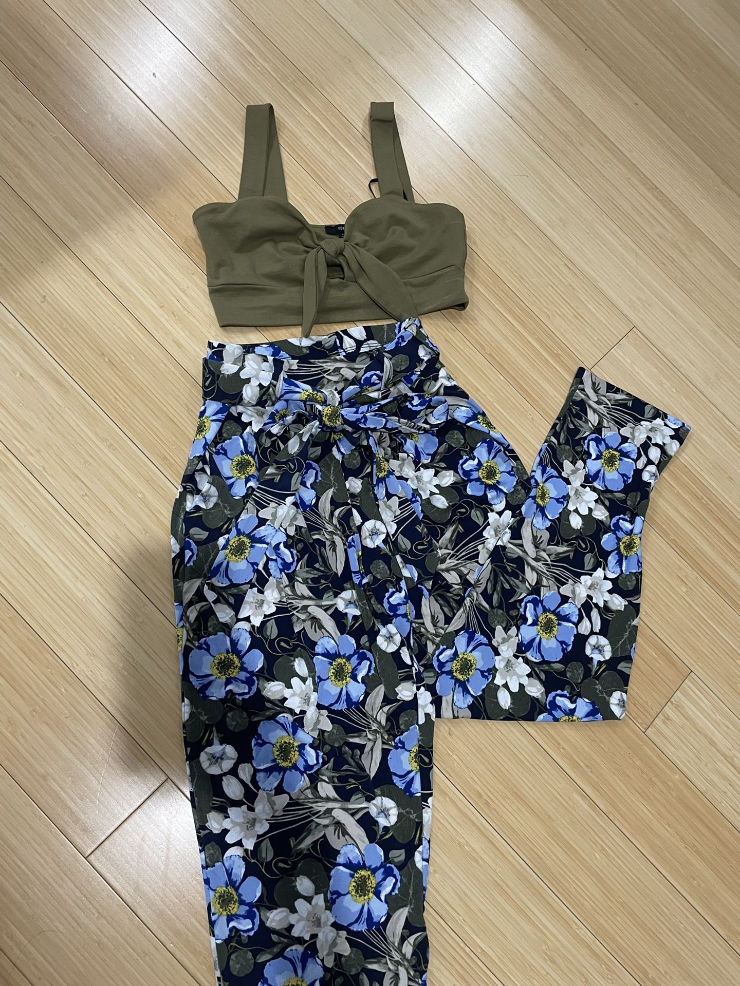 Pant and bralette Set