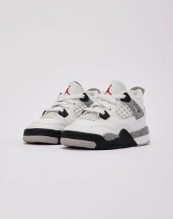 Toddler Jordan 4 White Cement Size 4c