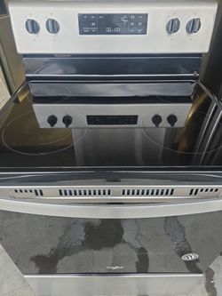 WHIRPOOL STAINLESS STEEL  STOVE OVEN