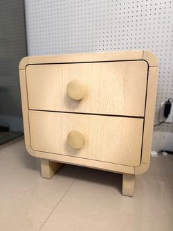 Crate & Kids Wooden Nightstand