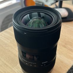 Sigma 18-35 F1.8 EF