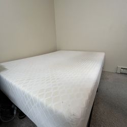 8 Inch Queen Mattress With Foldable Bed Frame