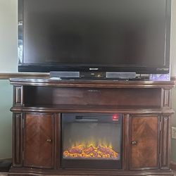 Electric Fireplace/tv Stand