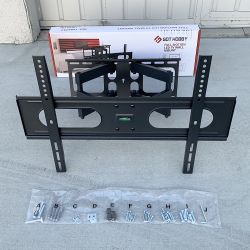 $45 (New) Swivel tv wall mount for 37-75” tvs full motion and tilt bracket vesa 600x400mm, max 110lbs 