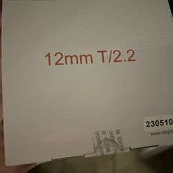 Brand New Cinematic Lens