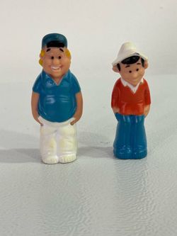 1977 Playskool Gilligan's Floating Island 3" SKIPPER FIGURE Gilligan & Skipper Vintage