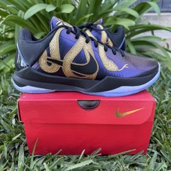 Kobe 5 Eggplant Size 8.5 New