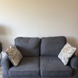 Ashley Furniture Dark Gray Loveseat / Small Couch- Free