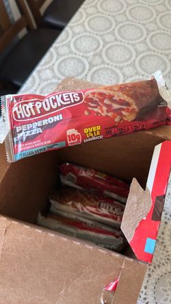 Hot pockets open box