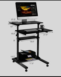 Rolling desk