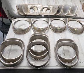 63 and 65 impala headlight bezels