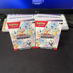 Pokémon Prismatic Evolutions Booster Bundles