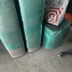 Yamaha Receiver, JBL Tower Speakers, And Sub Woofer