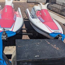 Yamaha Waverunners With Trailer