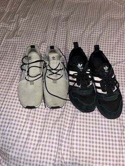 Two Pairs of Adidas Sneakers