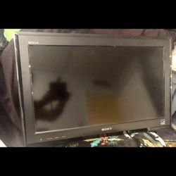 Sony 26” With Remote 