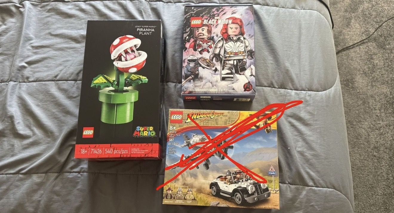 Lego Super Mario, Lego Marvel SDCC