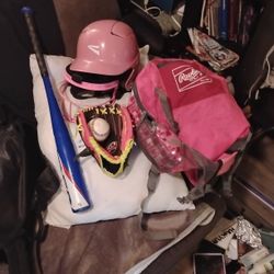Princess Pink Colored Baseball Set, For Your Sport Loving Girl